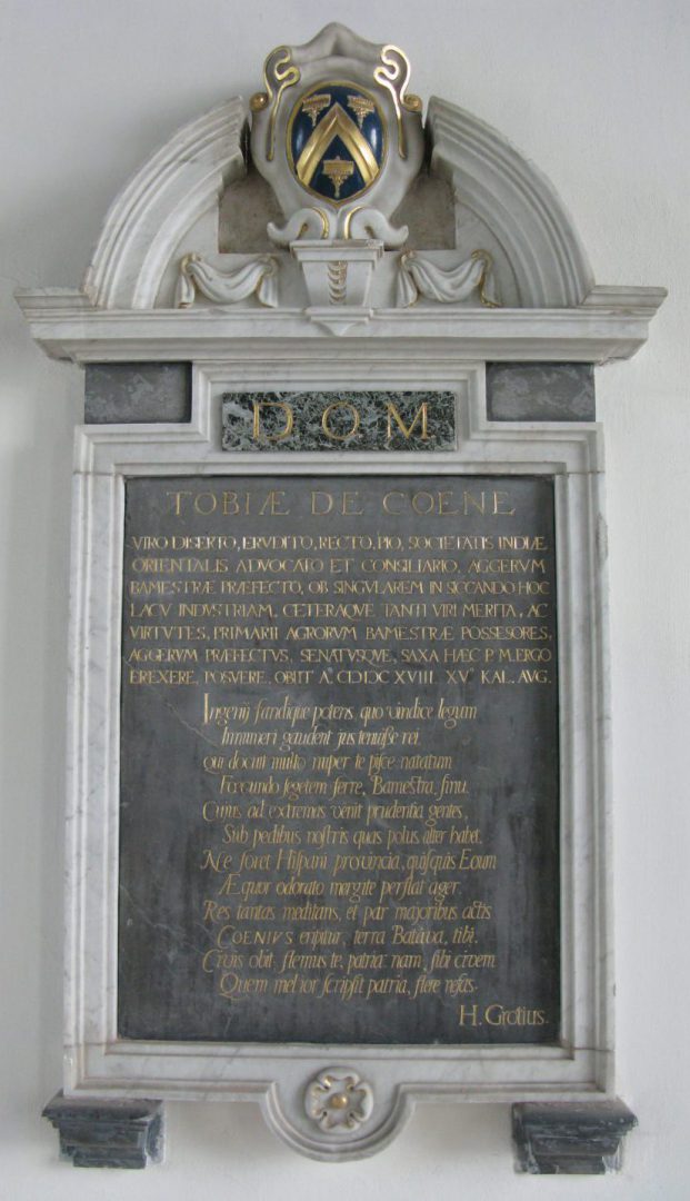 Epitaaf Tobias de Coene