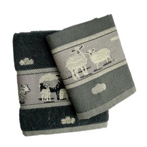 Keukenset schapen grijs