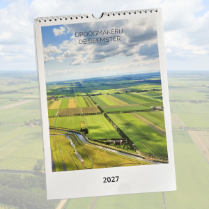 Jaarkalender 2027 met foto's van de Beemster.