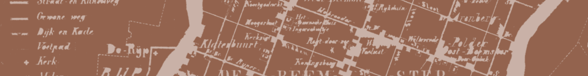 beemsterkaart lichtbruin