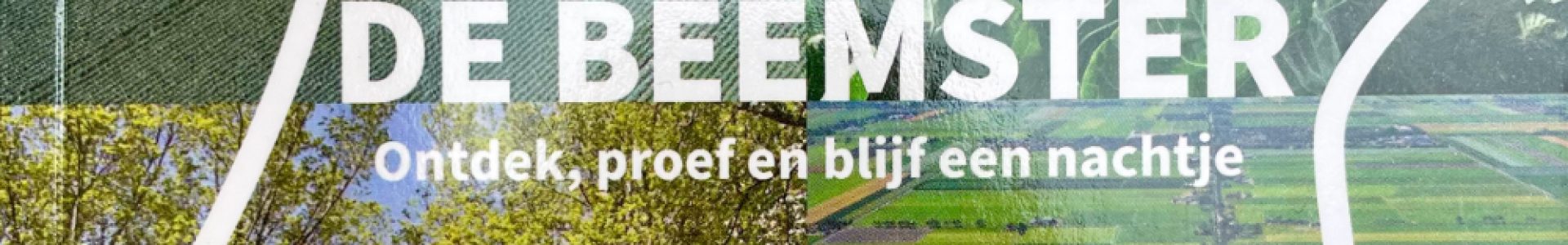 Boekje Beemster toeristische info